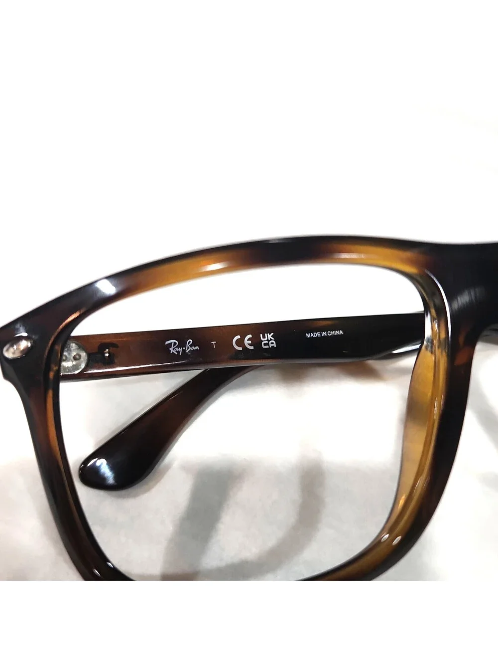 Ray Ban RB4547 710/51 Lg Tortoise Square Sunglasses Frame 60-18 145